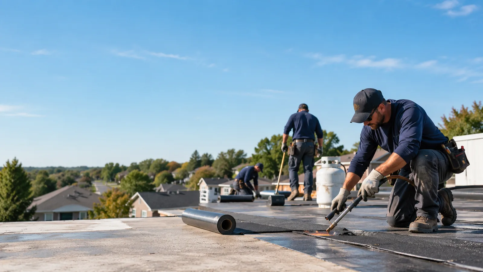 Flat Roof Leak Repair providers in Newark, TX